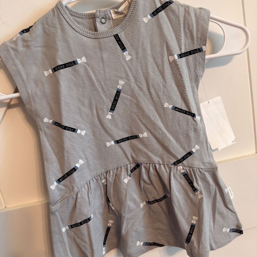 Miles Girls 6 Months Top Tootsie Roll Shirt “Miles Roll” New Nordstrom